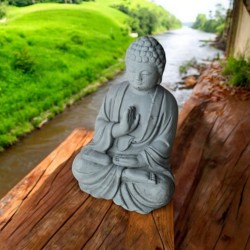 Bouddha en résine minérale