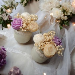 Bougies Fondants fleurs