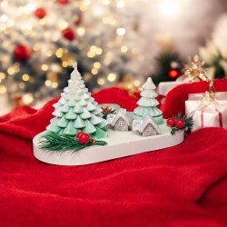 Centre de table village...