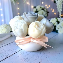 Mini bouquet Pivoine