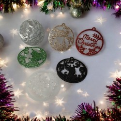 Coffret boules de Noël